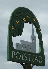 Polstead village sign