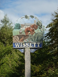 Wissett Village Sign.