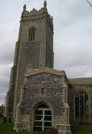 The church at Walberswick.