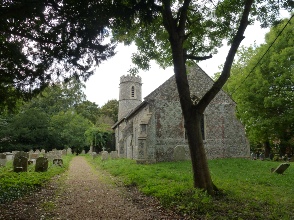 The parish church of St Peter, Spexhall