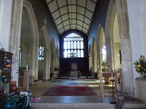 Inside Framlingham Church