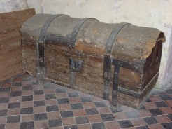 Parish chest in South Elmham St James.