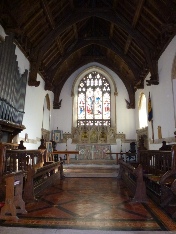 Inside of Wangford Church