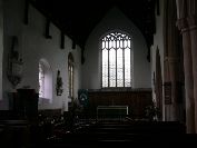 The altar in Holy Trinity.