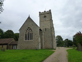 The parish church in Barham