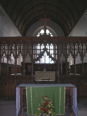 Interior of St Mary's Church.