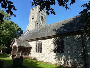 Hinderclay Parish Church. 