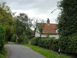 Homersfield village