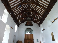 Inside Kettleburgh Church. 