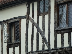 Tudor building.