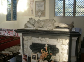 The Bacon tomb.