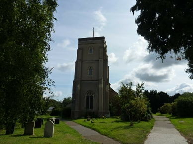 Chelmondiston Church.