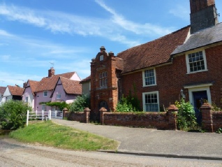 In the village of Kersey.