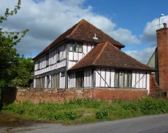 In the village of Stoke by Nayland