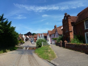 The ford in Kersey village. 