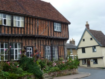 In Debenham village