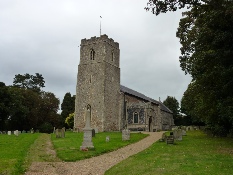 In Lavenham Church.