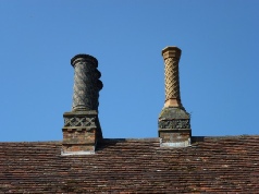 Chimney pots.