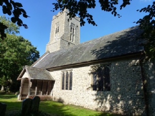 Hinderclay Parish Church. 